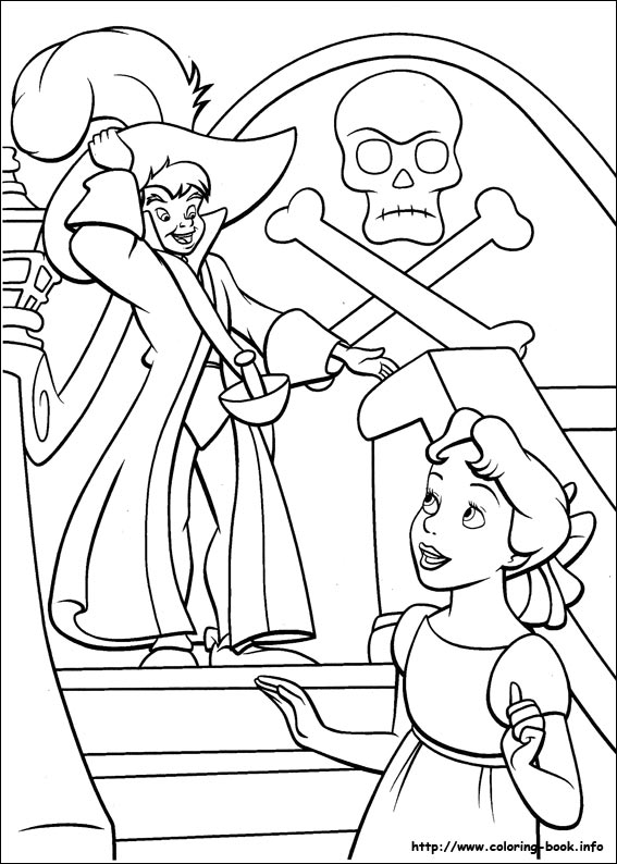 Peter Pan coloring picture